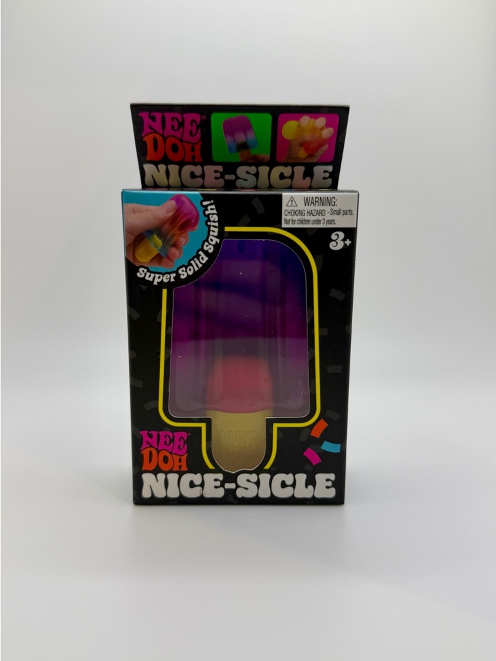 Nee Doh Nice-Sicle Rainbow Squishy Toy - Multicolor